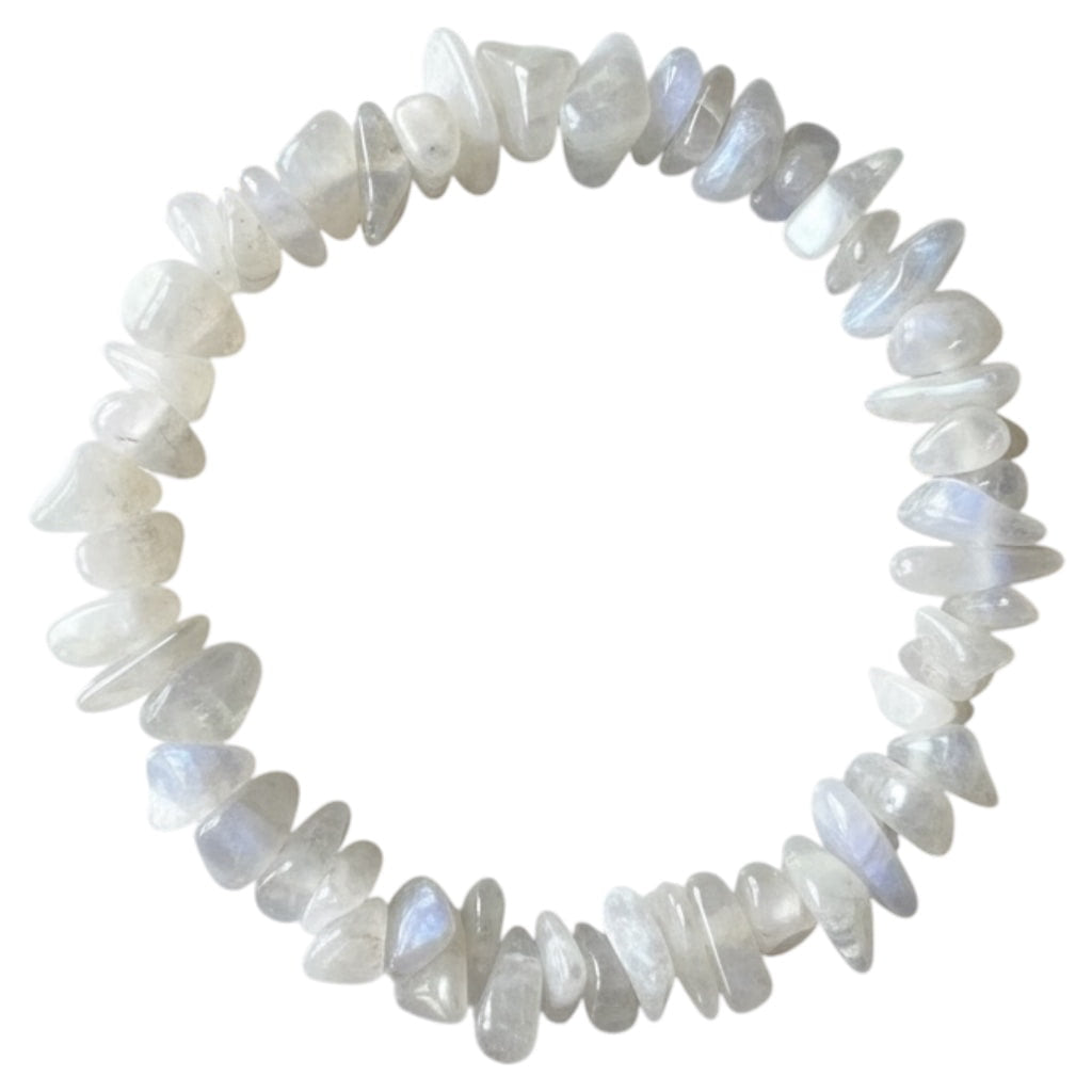 Mondstein Splitterarmband - Sanfte Energie CrystalScents