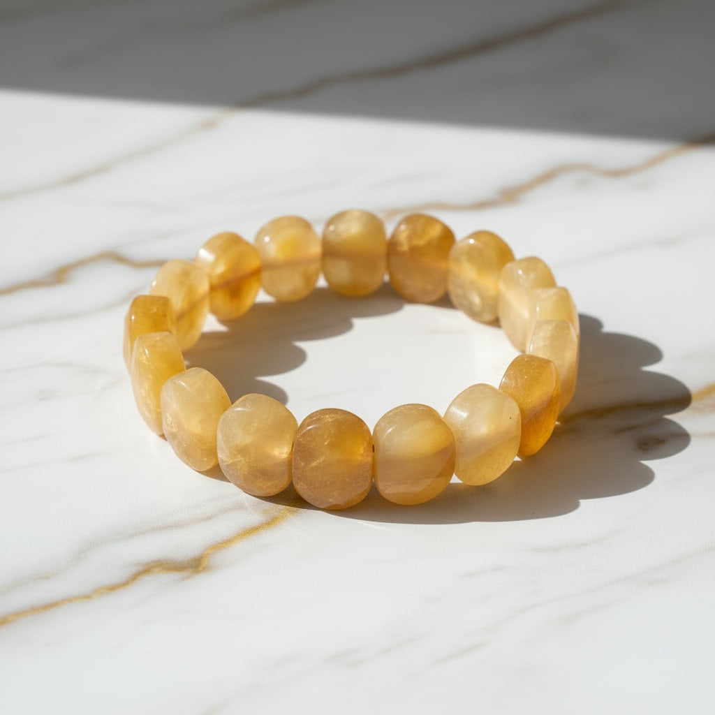 Calcit Facettenarmband - Freude & Licht CrystalScents
