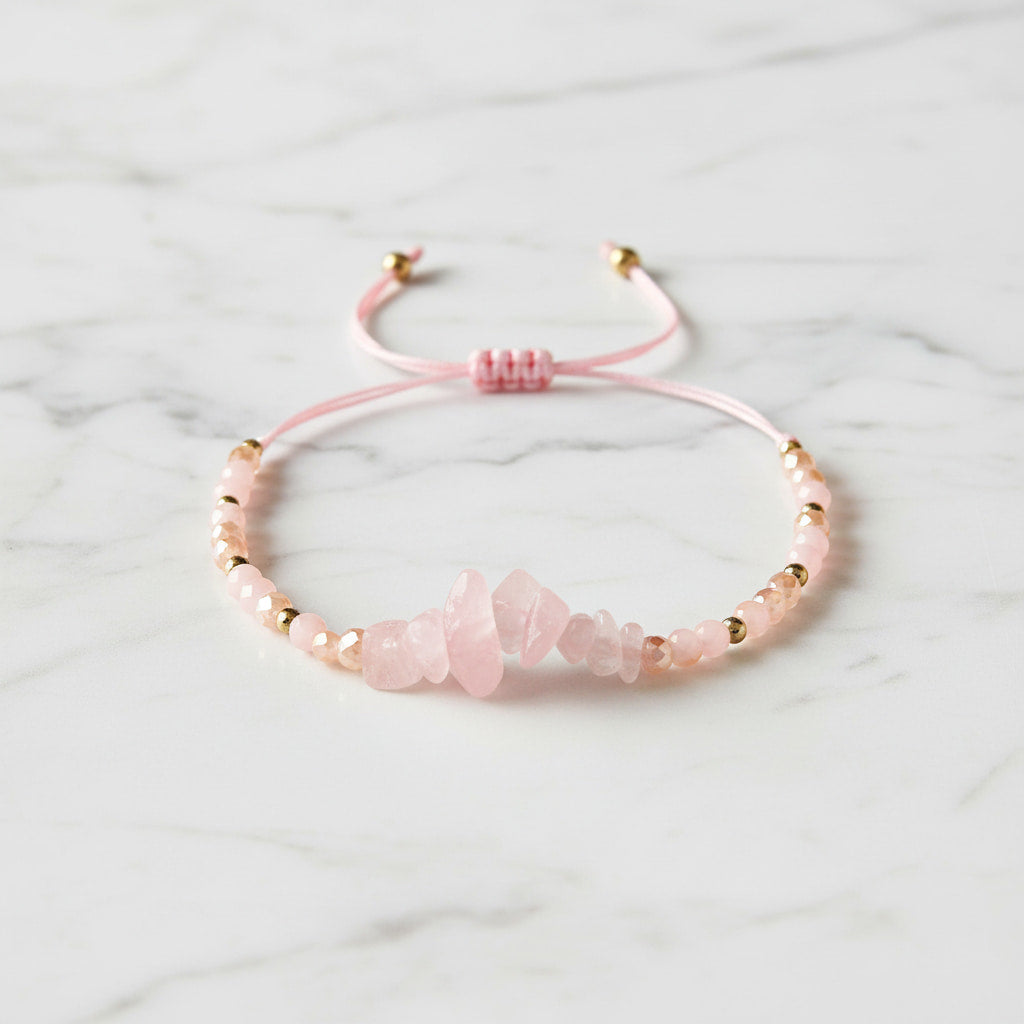 Rosenquarz Schutzarmband – Kraftquelle JETZT entdecken CrystalScents