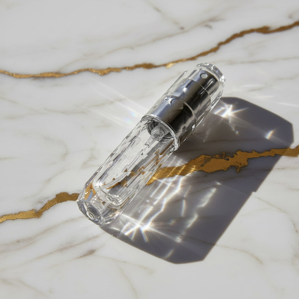 Parfüm Abfüller Silber – Praktischer Zerstäuber CrystalScents