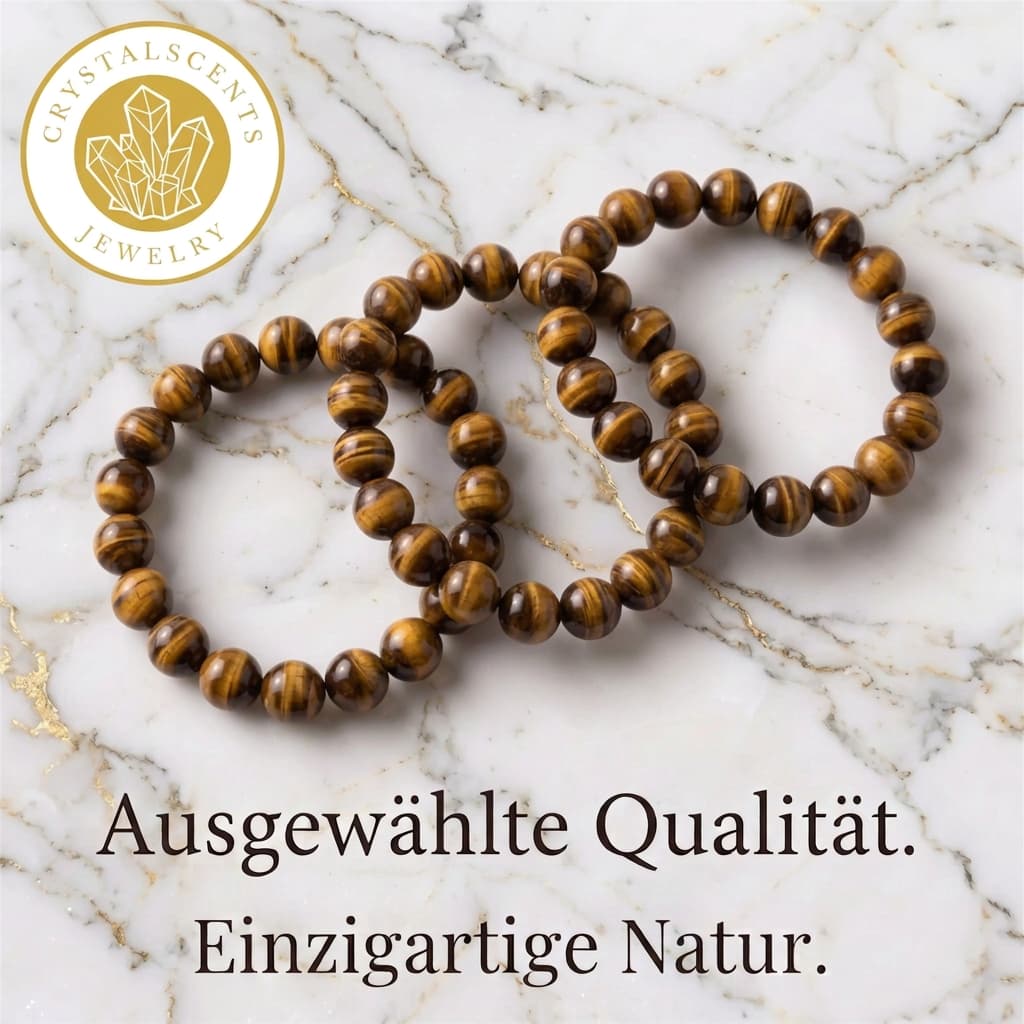 Tigerauge Kugelarmband – für Mut und Ausdauer