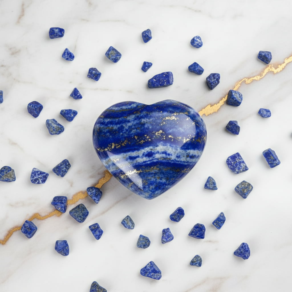 Lapislazuli Herz - Tiefblaue Kleinigkeit