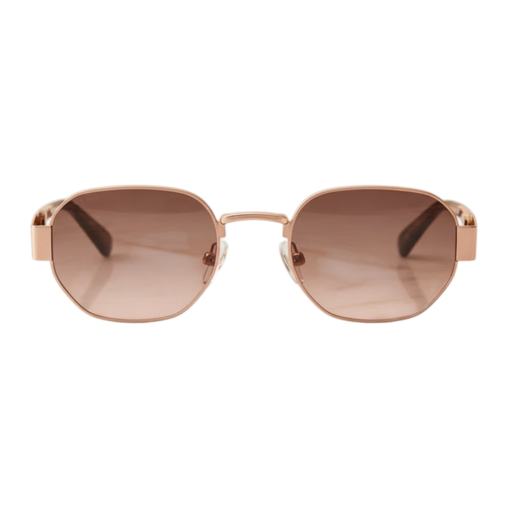 Sonnenbrille – Breit in Roségold für modernen Look CrystalScents