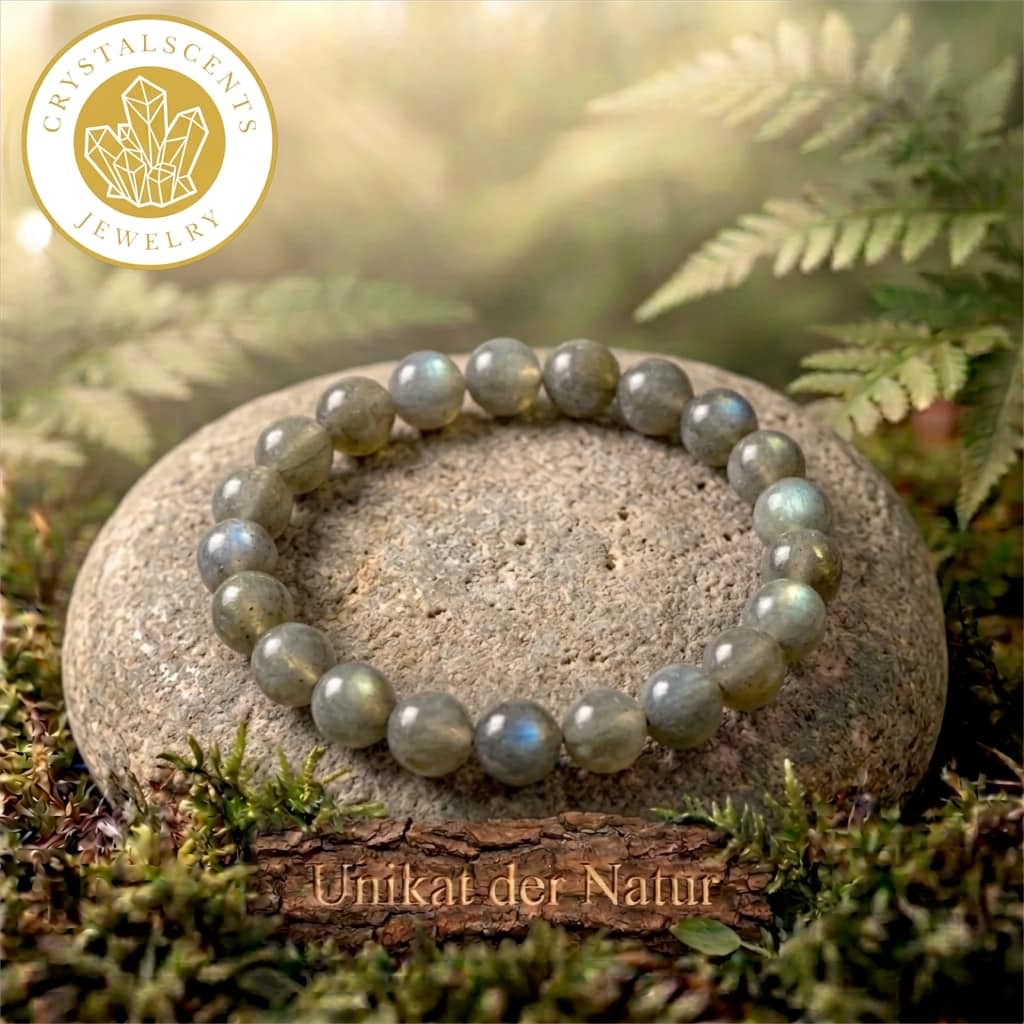Labradorit Sunset Kugelarmband – Schmuckstück mit Farbspiel