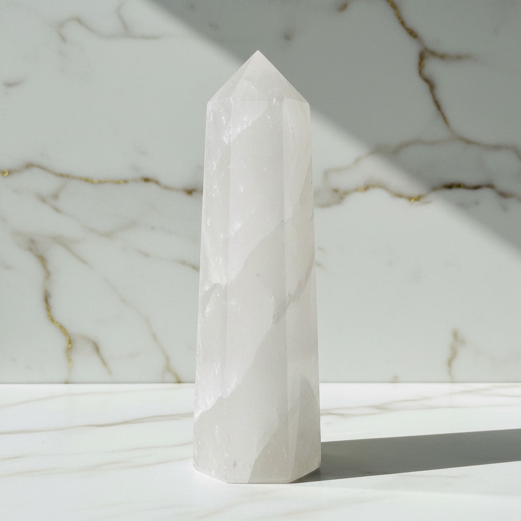 Bergkristall Obelisk – Energie JETZT sichern CrystalScents