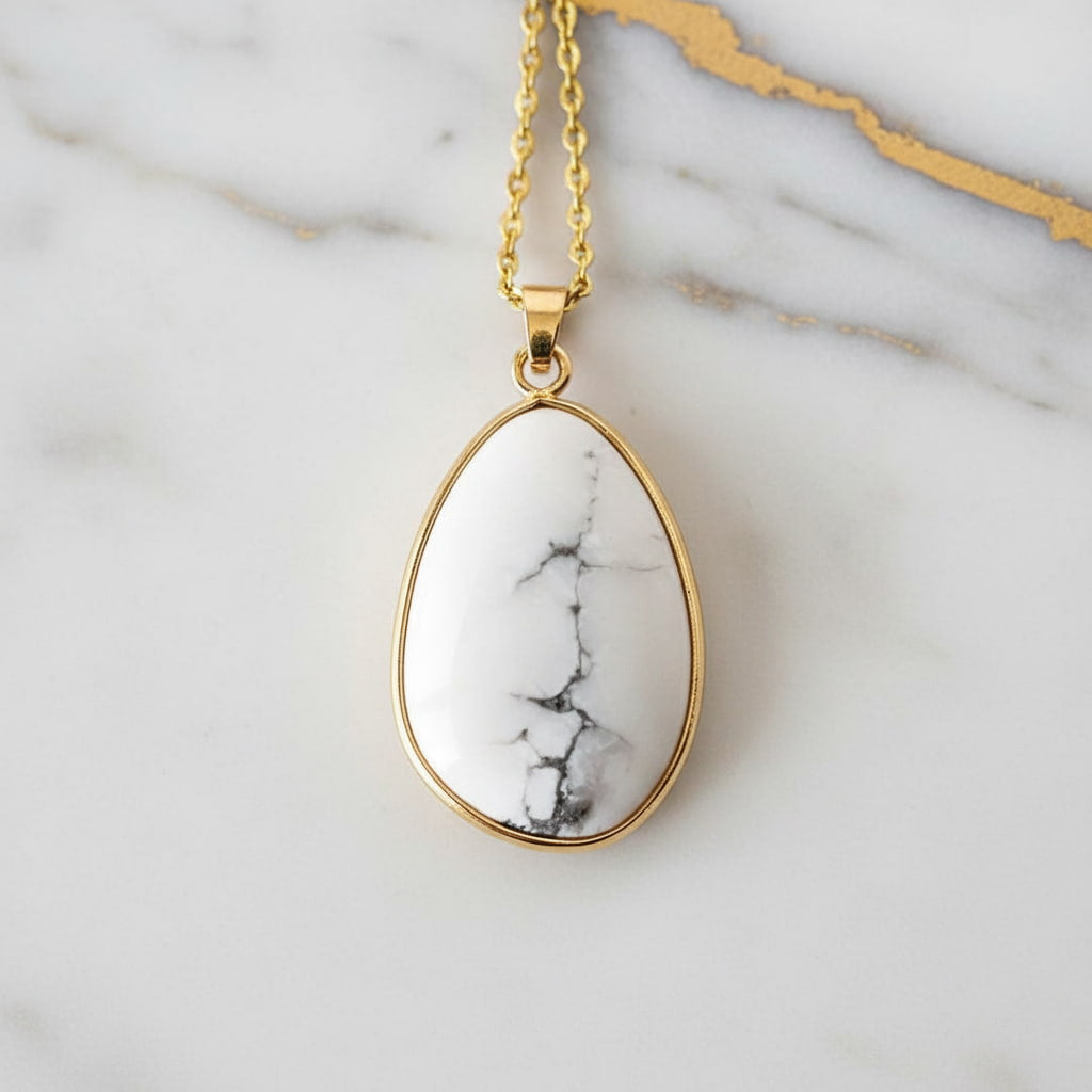 Howlit Halskette - Intuition & Sanftheit