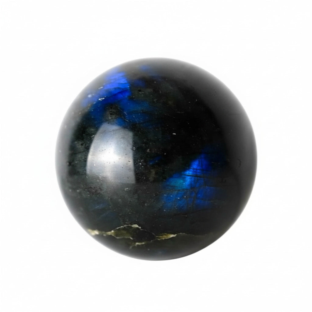 Labradorit Kugel – Meditation & Harmonie CrystalScents