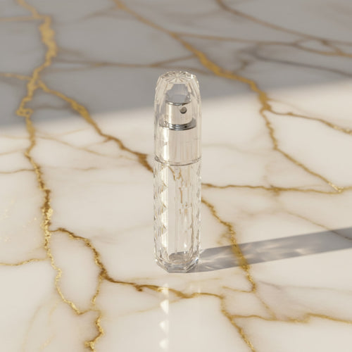 Parfüm Abfüller – Silberner Zerstäuber CrystalScents