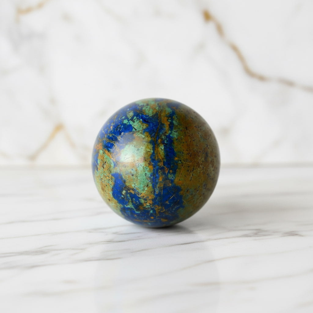 Phönix Lapislazuli Kugel - Kraft & Wunder CrystalScents