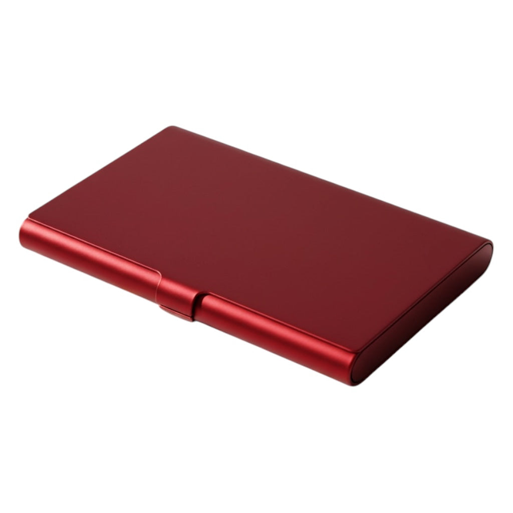 Visitenkartenetui Rot – Stilvolles Etui für Business & Networking CrystalScents