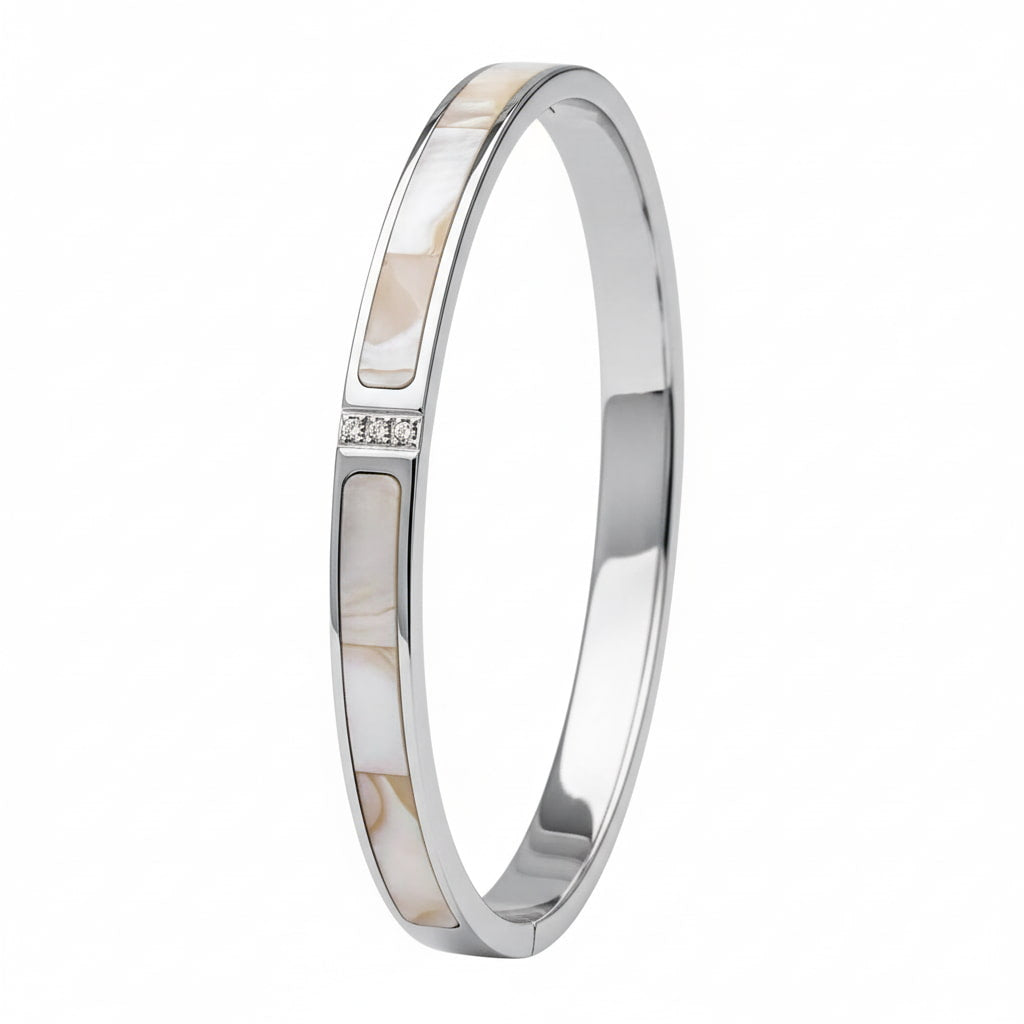 Armband - Silber mit Perlmuttglanz CrystalScents