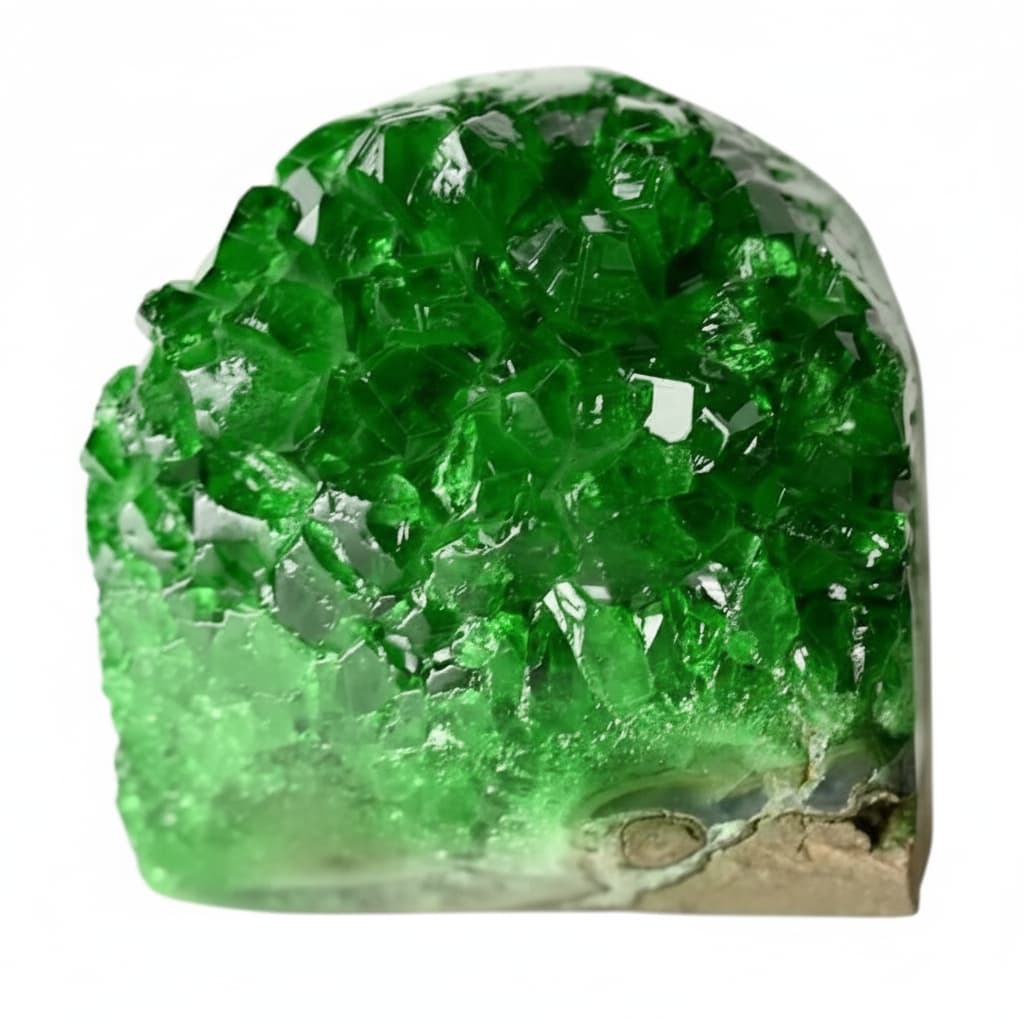 Amethystdruse – Leuchtend grünes Highlight voller Farbe CrystalScents