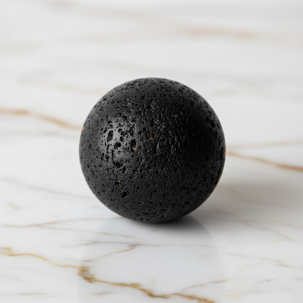 Vulkanstein Kugel - für Energie und innere Balance