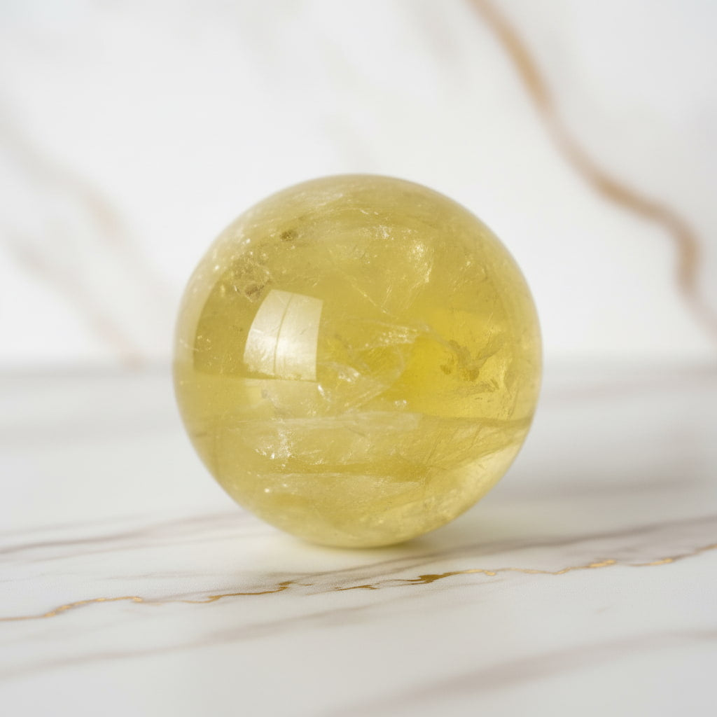 Citrin Kugel – Stilvolles Highlight CrystalScents
