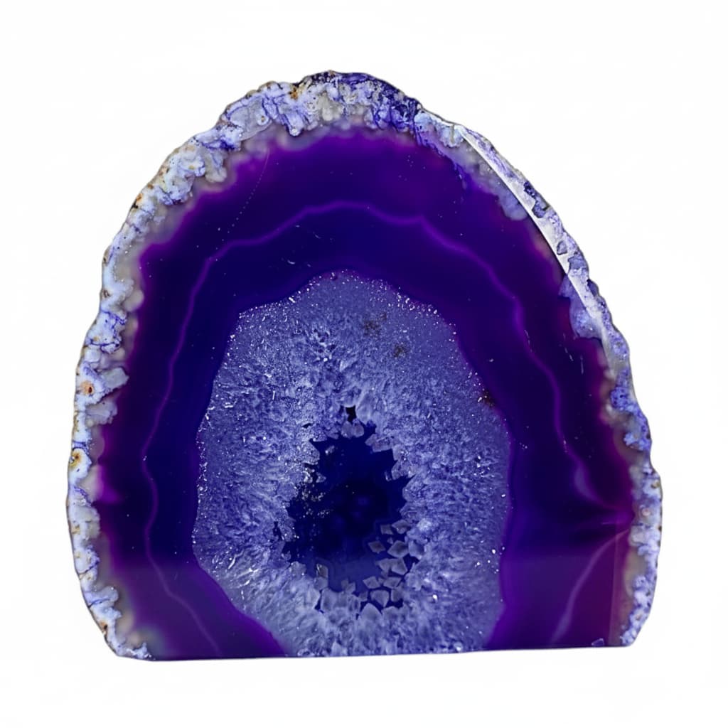 Lila Achat Kristallhighlight - Farbe & Freiheit