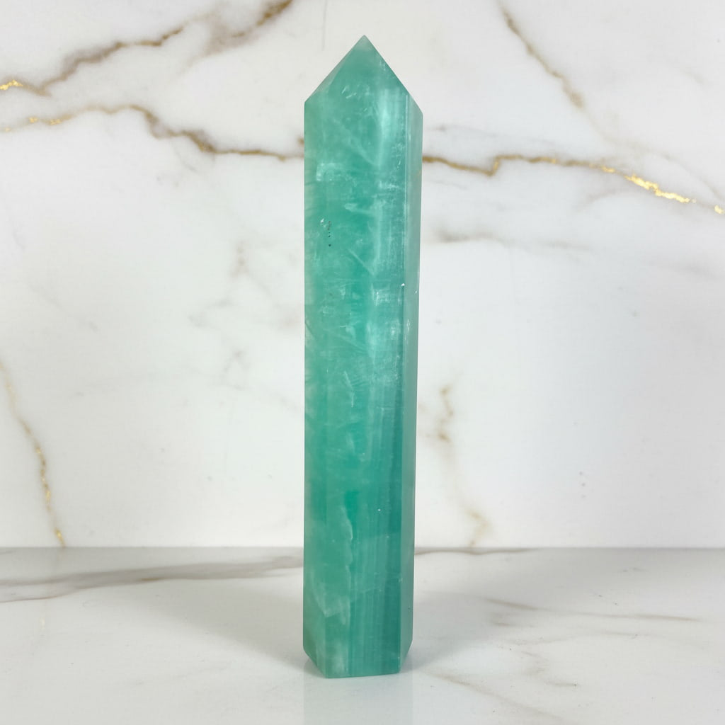 Fluorit Obelisk – Balance & Ruhe