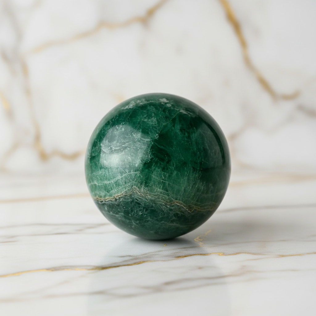 Fluorit Kugel - Energie & Fokus CrystalScents