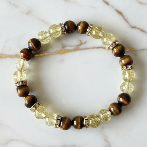 Tigerauge Armband – Accessoire für strahlende Akzente CrystalScents