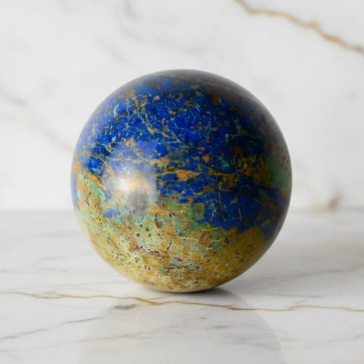 Phönix Lapislazuli Kugel - Kraft & Wunder CrystalScents