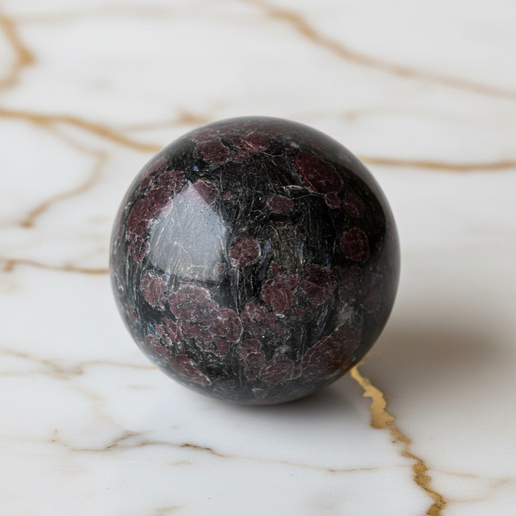 Granat Kugel – Rotes Highlight CrystalScents