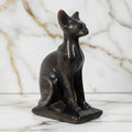 Obsidian Katze – Silber Schimmer CrystalScents
