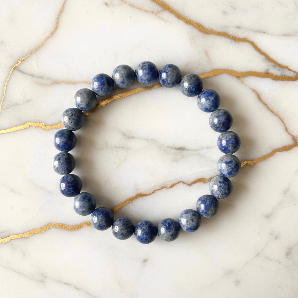 Lapislazuli Kugelarmband – Klarheit & Weisheit CrystalScents
