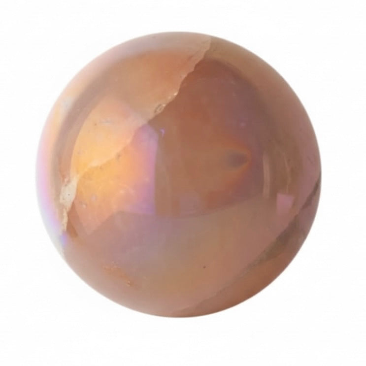 Aura Rosenquarz Kugel – Sanftes Naturjuwel für Liebe CrystalScents