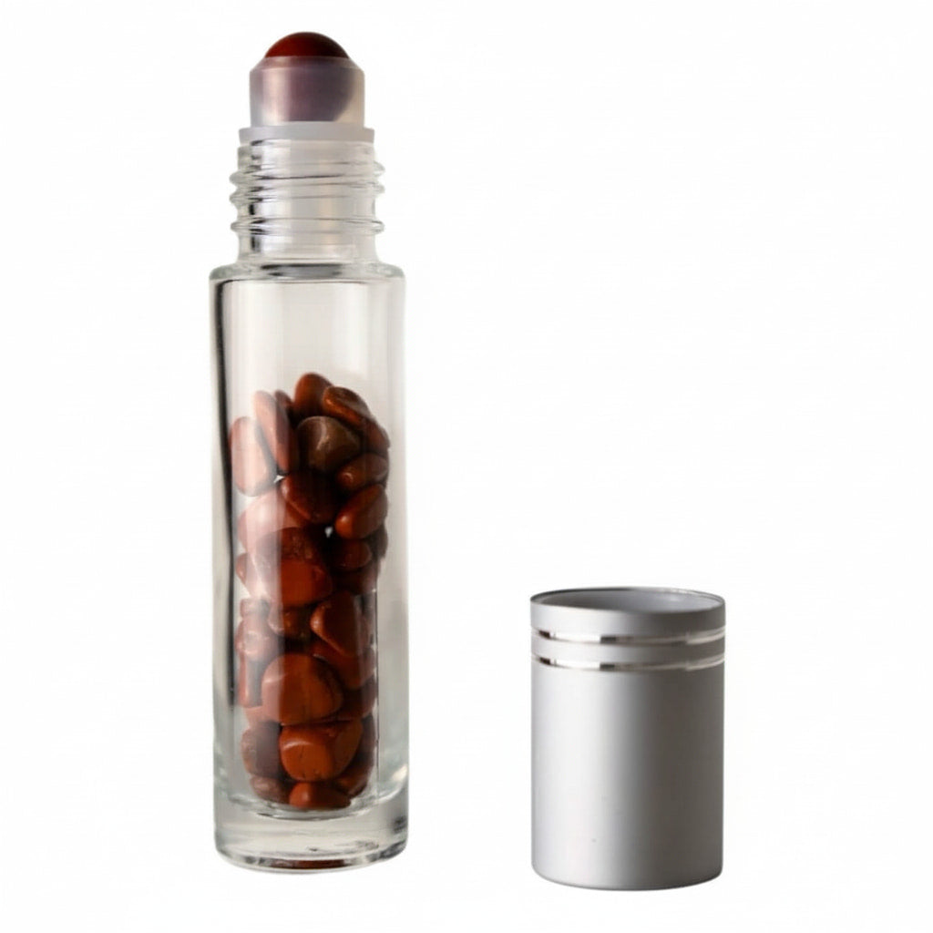 Jaspis Ölroller – Handlich & Natürlich JETZT sichern CrystalScents