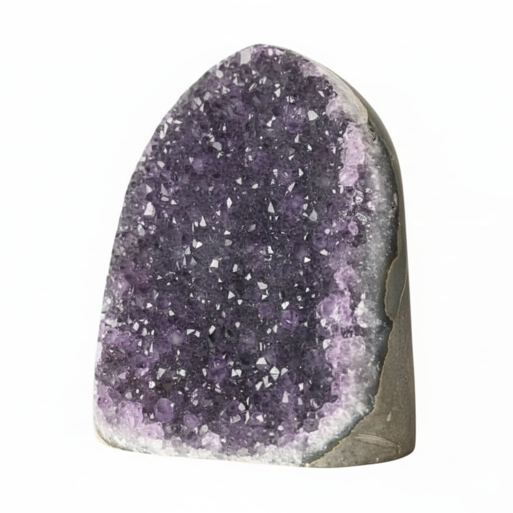 Große Amethystdruse – Funkelnde Spitzen für Wohnräume CrystalScents