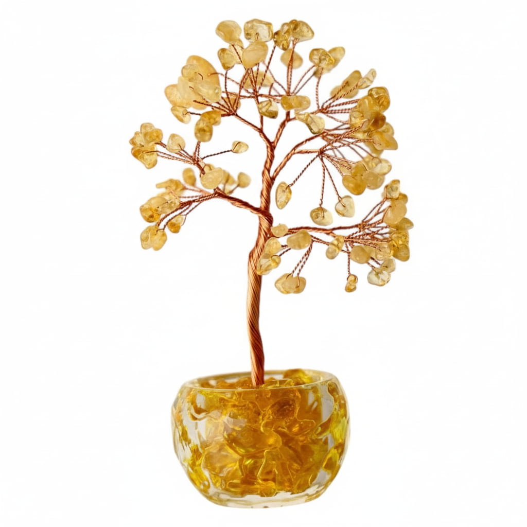 Citrin Baum – Strahlende Harmonie CrystalScents