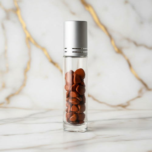 Roter Jaspis Ölroller – Handlich & Natürlich CrystalScents