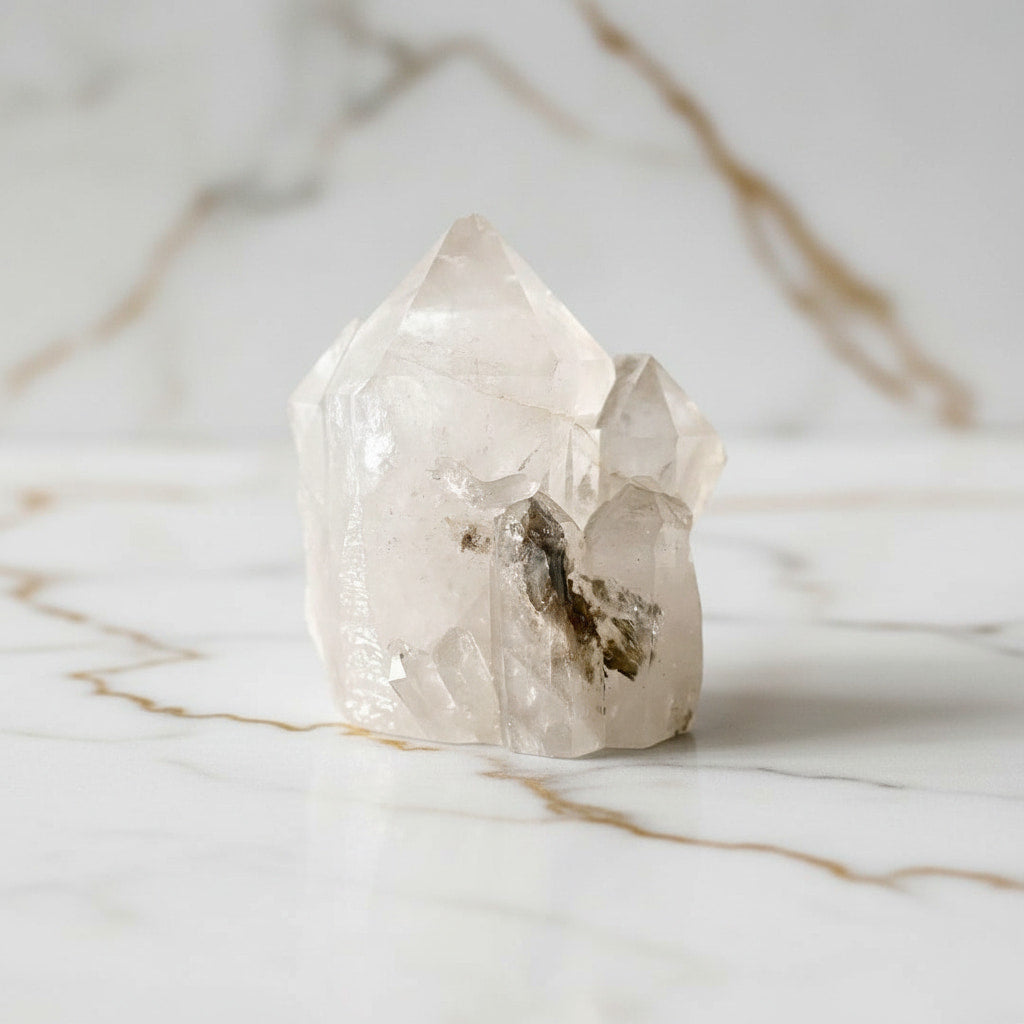 Bergkristall Cluster – Innere Ruhe JETZT sichern CrystalScents