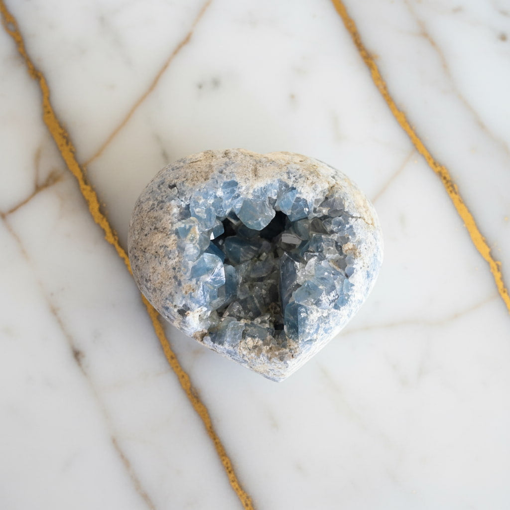 Celestit Herz – Zartes Himmelblau für innere Ruhe