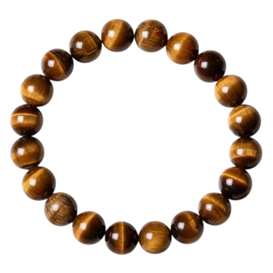 Tigerauge Kugelarmband – für Mut und Ausdauer