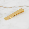Krawattenklammer Wellenform in Gold – minimalistisches Design CrystalScents