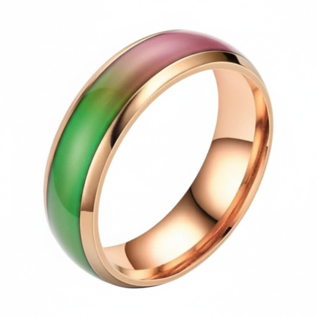 Emotionsring Roségold - Gefühle stilvoll ausdrücken CrystalScents