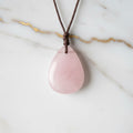 Rosenquarz Halskette - Licht & Liebe CrystalScents