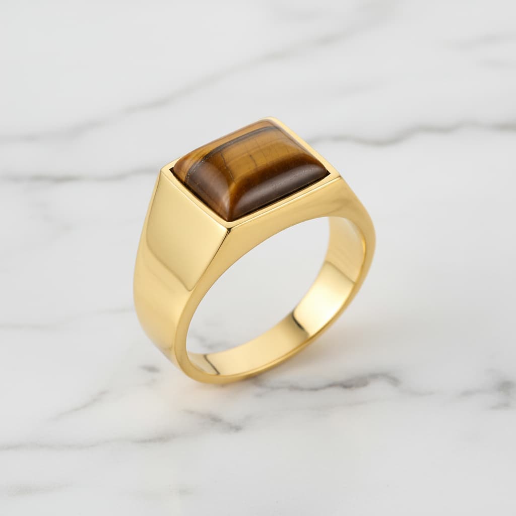 Tigerauge Ring – Stabilität & Selbstvertrauen CrystalScents