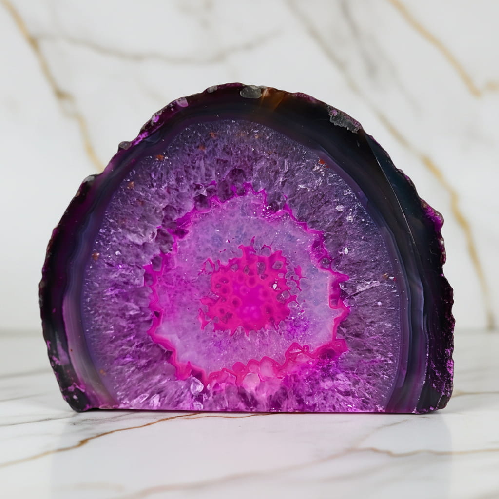 Achat Freiform Pink – Energie & Selbstbewusstsein CrystalScents