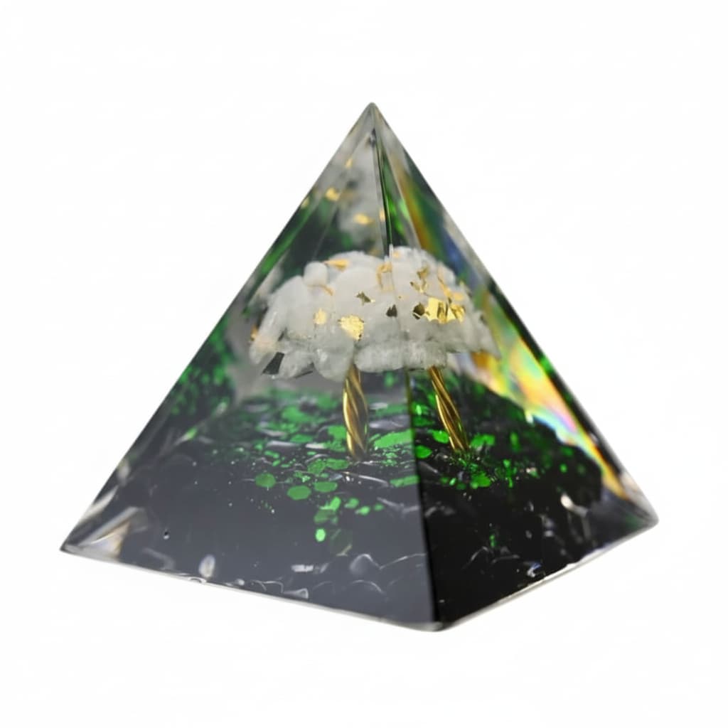 Orgonit Pyramide - Baum der Weisheit CrystalScents