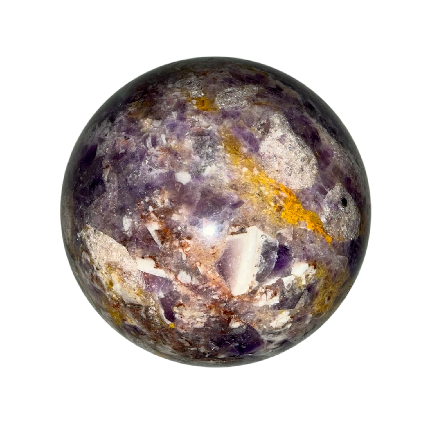 Amethyst Kugel – Ruhe & Inspiration CrystalScents