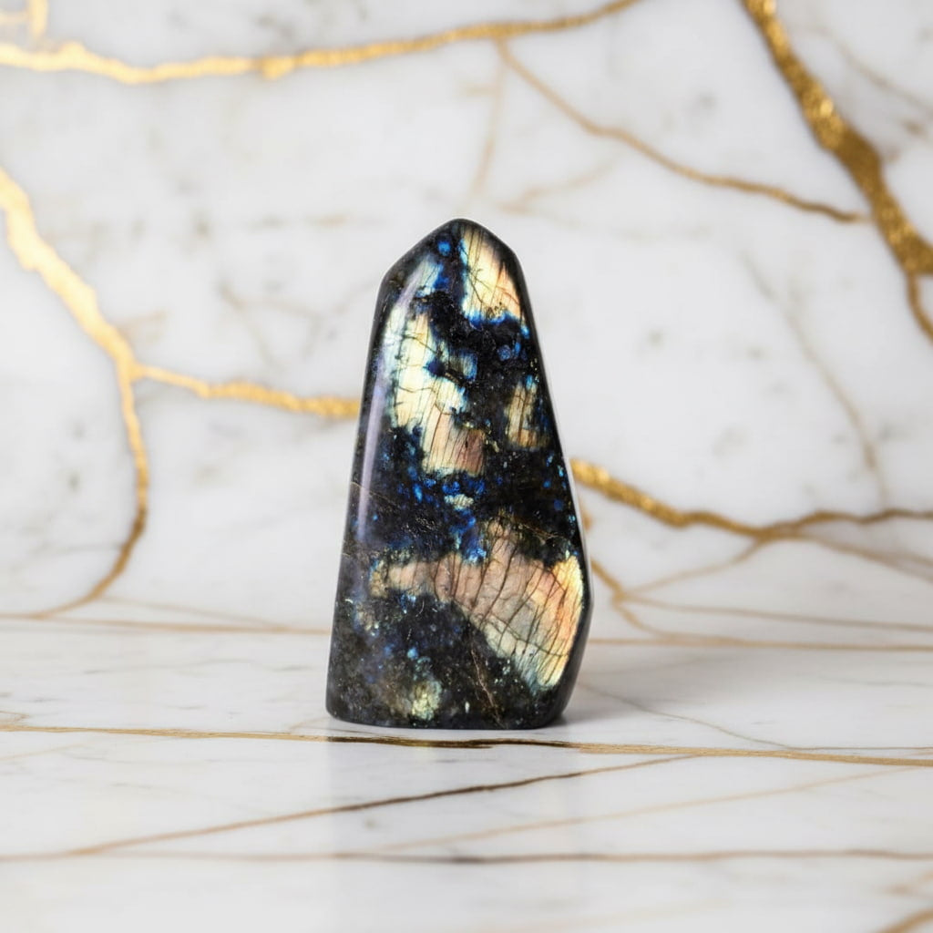 Labradorit Freiform – Harmonie & Lebensfreude CrystalScents