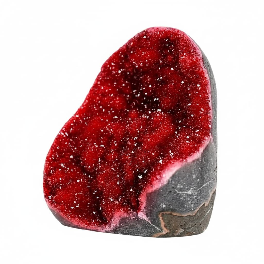 Amethystdruse – Glitzerndes Rot CrystalScents