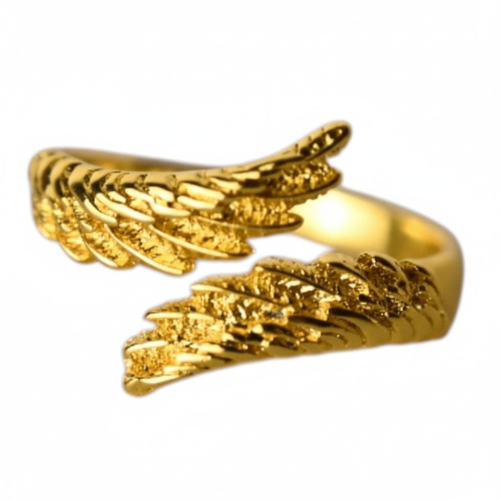 Ring mit Flügeln - Eine sanfte Umarmung CrystalScents