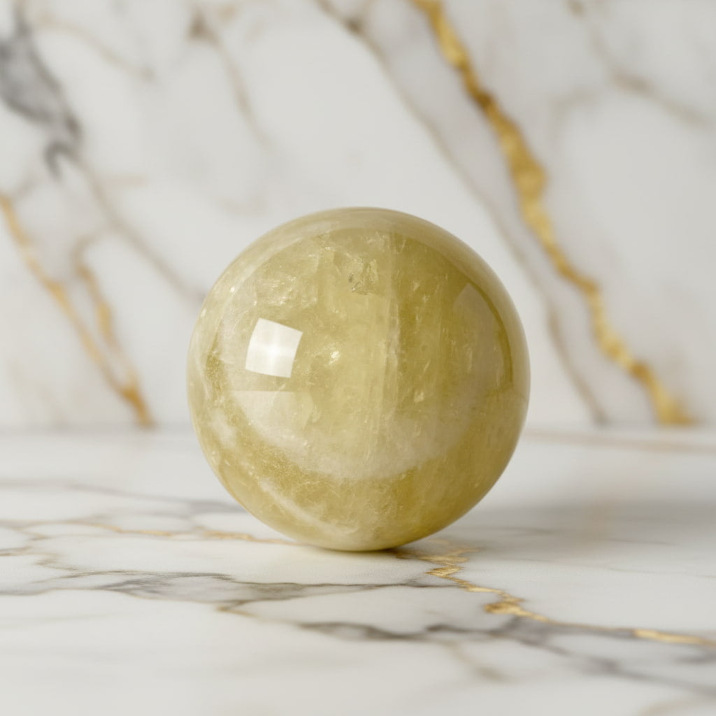 Citrin Kugel – Optimismus & Lebensfreude CrystalScents