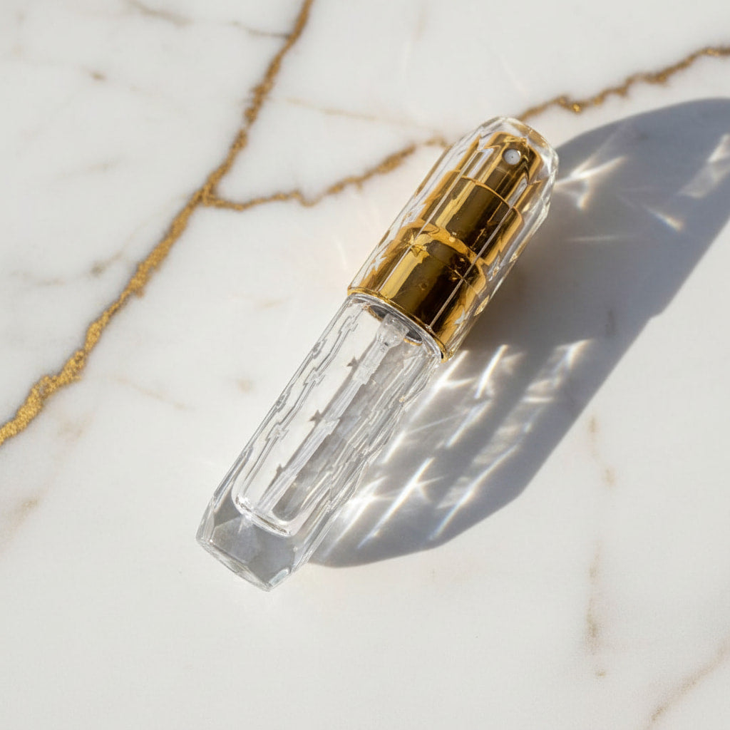 Parfüm Abfüller in Gold für unterwegs CrystalScents