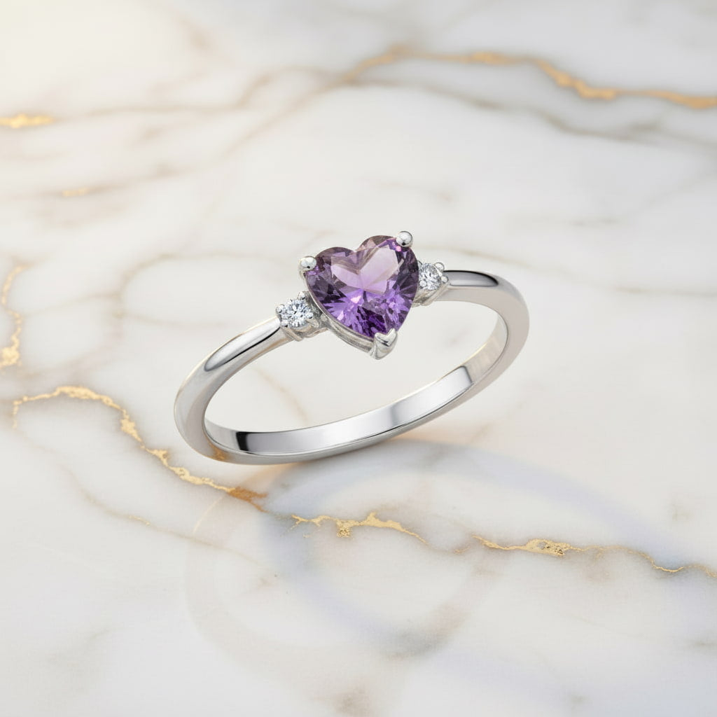 Amethyst Ring - Liebevoller Begleiter