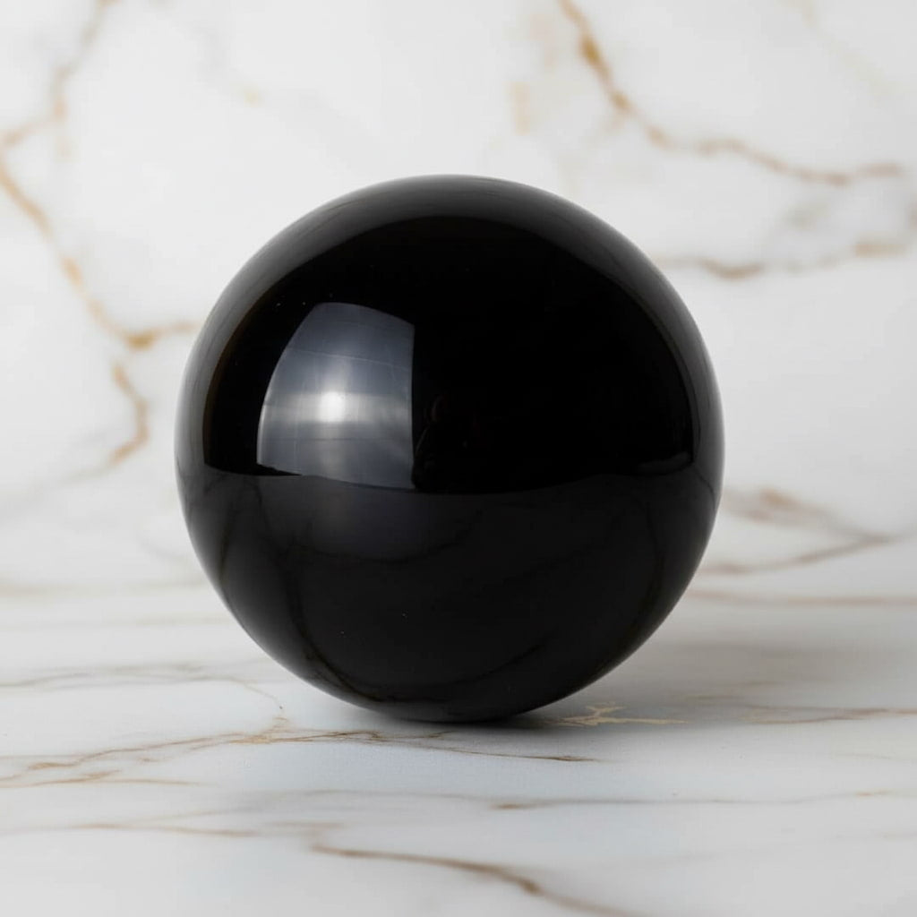 Obsidian Kugel – Kraftvoller Schutzstein CrystalScents