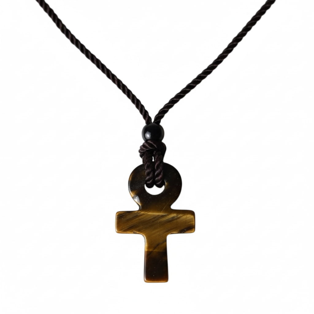 Tigerauge Halskette - Anch Anhänger JETZT sichern CrystalScents