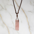 Erdbeerquarz Halskette - Liebe & Lebensfreude CrystalScents